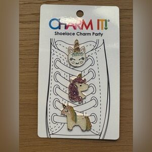 New CHARM IT Shoe Lace Charms Jewels Discontinued Unicorn Charms